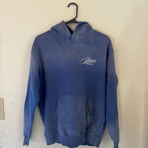 Blue Elevated Faith Hoodie. Imago Dei. Size XS